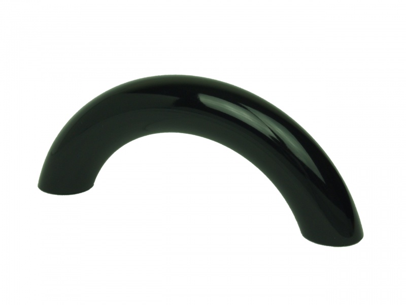 Black Curved Pull - Series 5 - Curved Pull - Solid Color Pulls