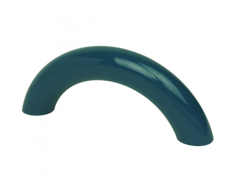 Pierce Blue Curved Pull - Series 5 - Curved Pull - Solid Color Pulls